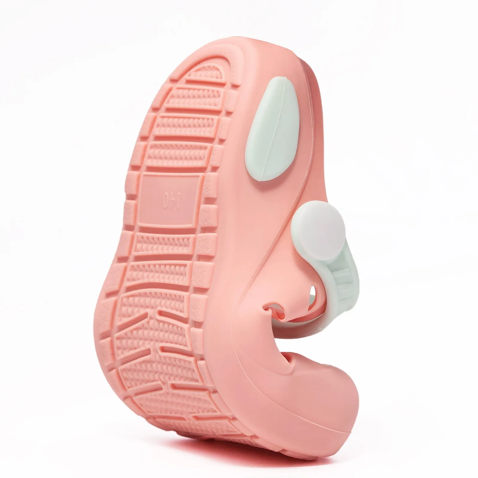 HEIGOO Kids Silicone Clogs – Non-Slip, Safe, Soft & Comfy – Pink