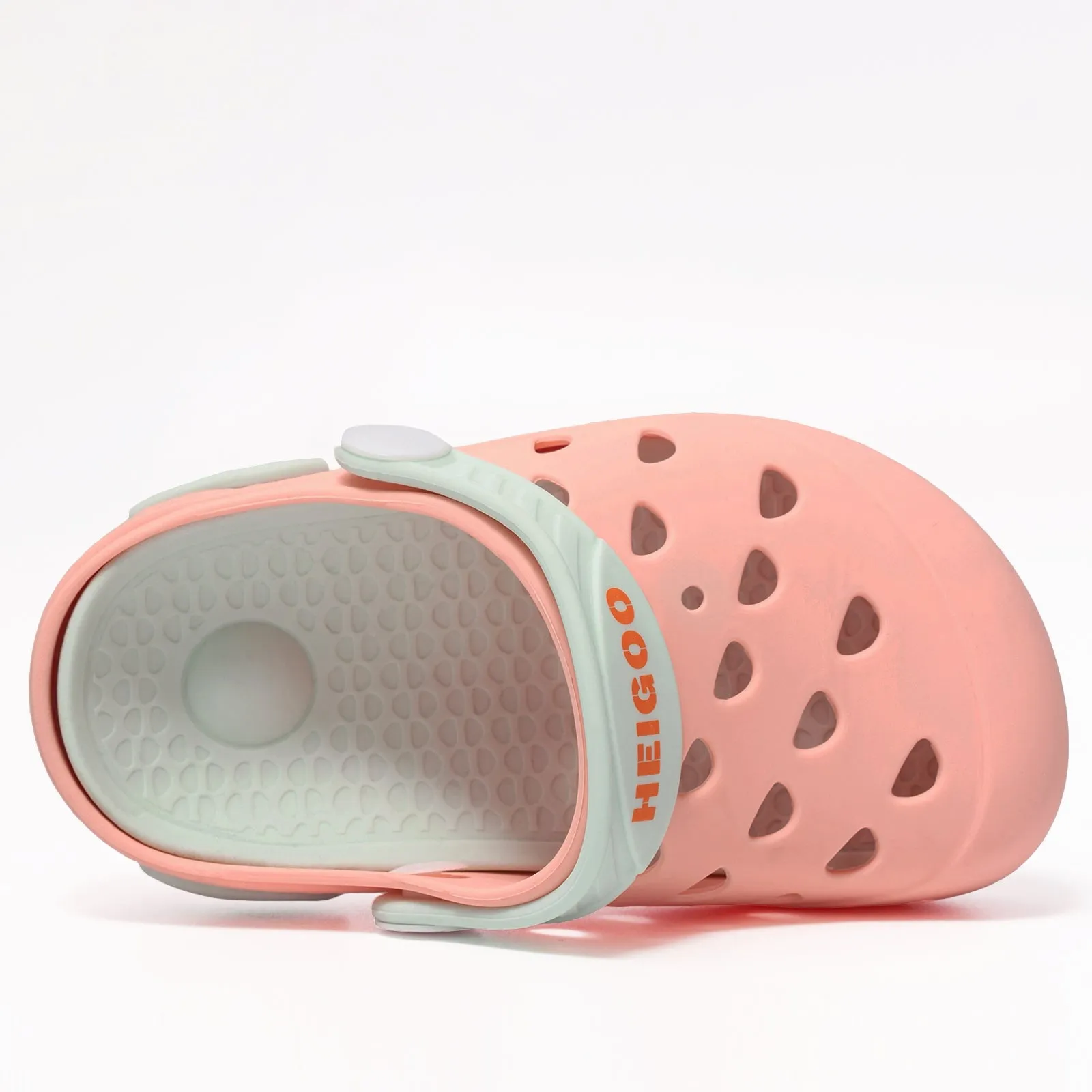 HEIGOO Kids Silicone Clogs – Non-Slip, Safe, Soft & Comfy – Pink