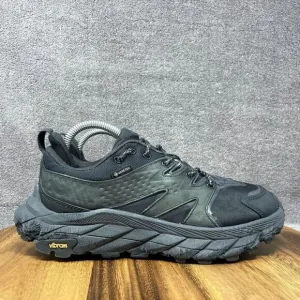 Hoka One One Anacapa 2 Low GTX Black Women's Sz 7.5 Gore-Tex Trail Running Shoes