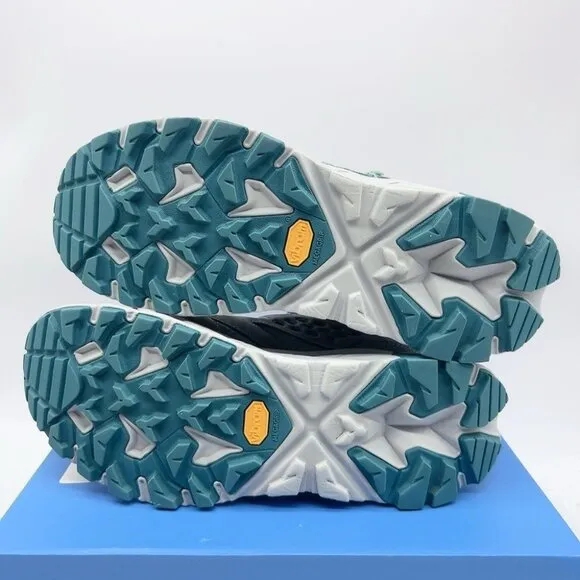Hoka One One Anacapa Breeze Mid Hiking Trail Shoe Boots Mist Green Women US 10