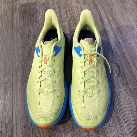 HOKA ONE ONE Speedgoat 5 Green Citrus 1123157-CGEP Trail Running Shoes 9 SAMPLE
