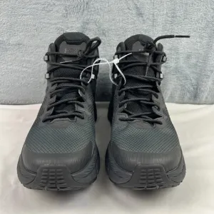 Hoka One One Trail Code GTX Gore-Tex Black Raven Trail Hiking Shoes Mens Sz 10D