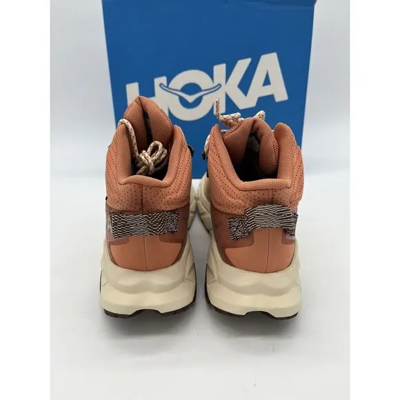 Hoka One One Trail Code GTX Womens Size 10.5 B Hiking Shoes Sun Baked Shortbread