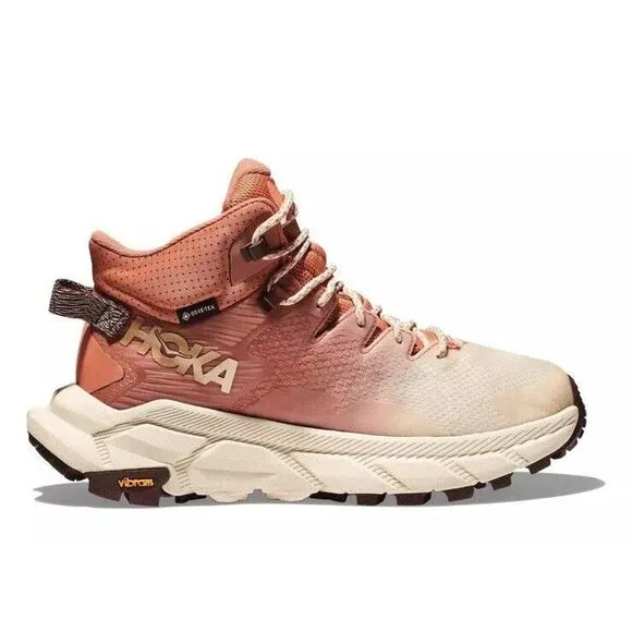 Hoka One One Trail Code GTX Womens Size 7.5 B Hiking Shoes Sun Baked Shortbread
