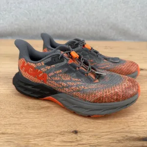 Hoka One One Youth Speedgoat 5 Trail Running Shoes Size 4.5MD EU37 1/3 Orange