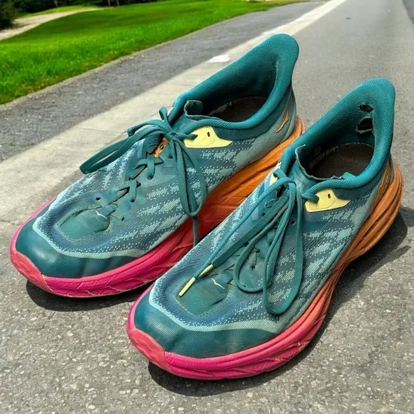 Hoka Speedgoat 5 Trail Running Shoes Multicolor Men’s Size 12