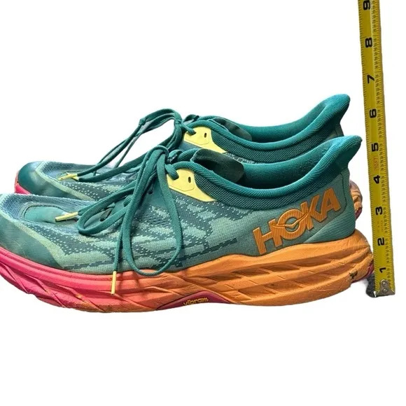 Hoka Speedgoat 5 Trail Running Shoes Multicolor Men’s Size 12