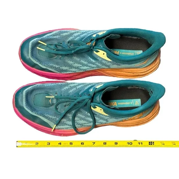 Hoka Speedgoat 5 Trail Running Shoes Multicolor Men’s Size 12