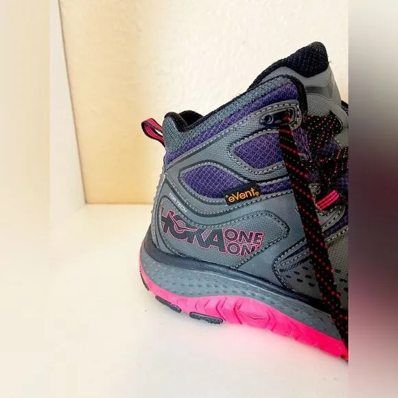 Hoka One One Tor Tech Hi Mid nightshade/Teaberry Women’s Hiking boots shoes