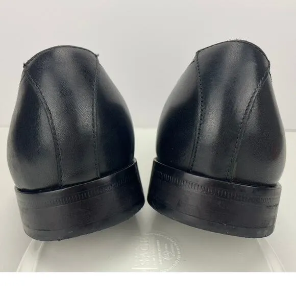 HUGO BOSS Black Leather Boheme Dress Oxfords Derby Shoes Mens (9) Italy 50432959
