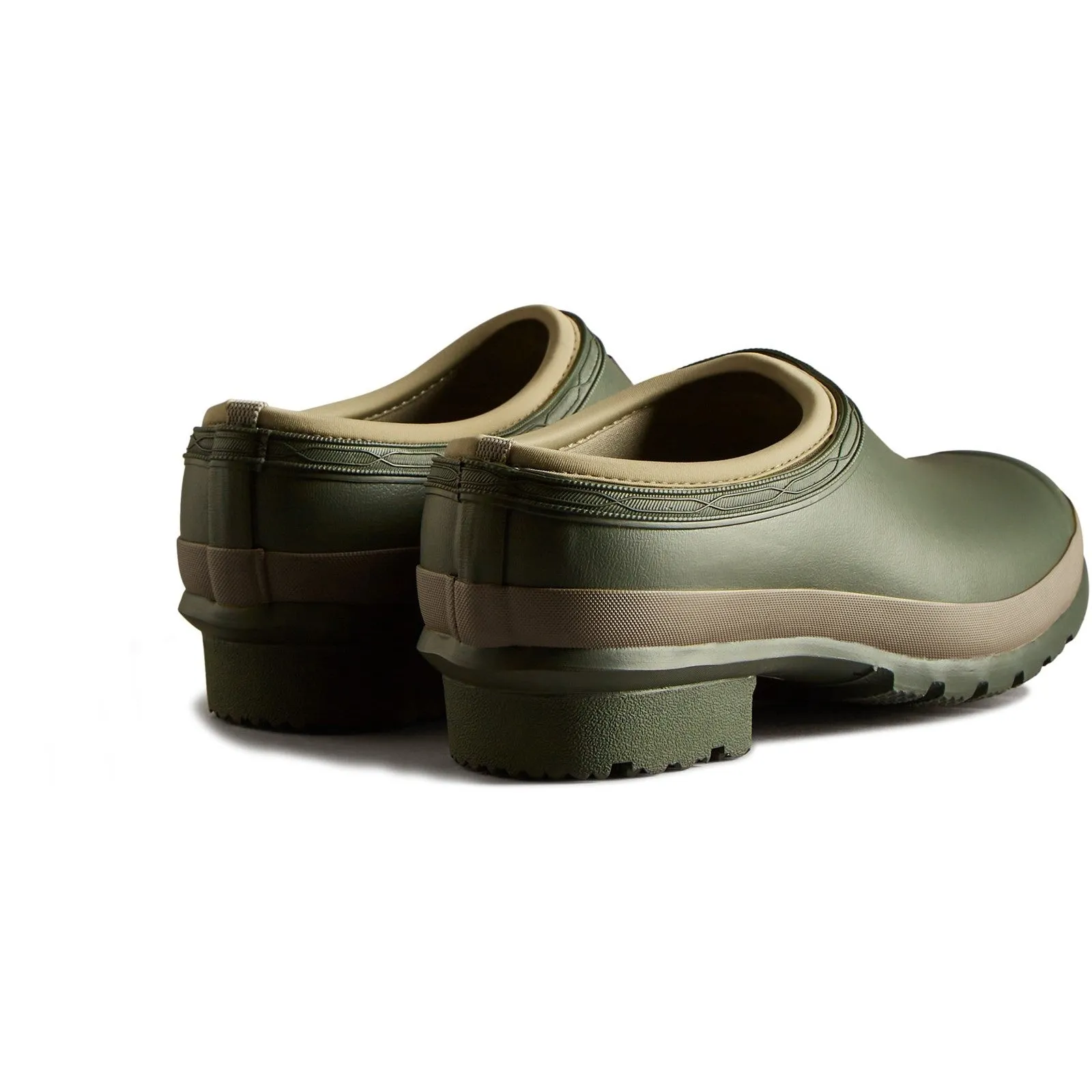 Hunter Gardener Garden Mens Shoes Dark Olive/Clay