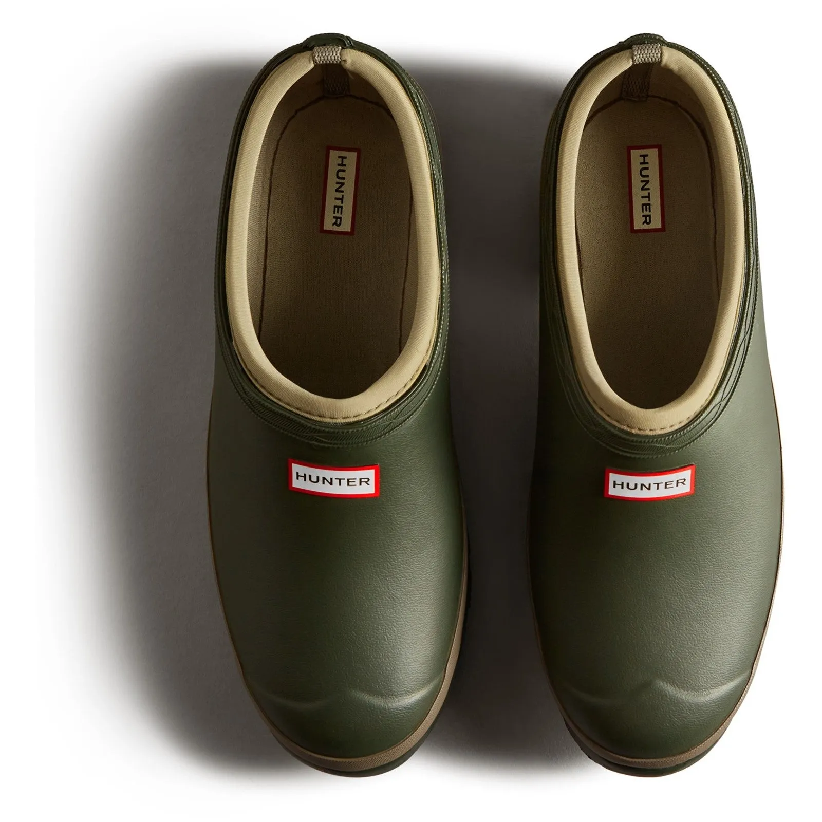 Hunter Gardener Garden Mens Shoes Dark Olive/Clay