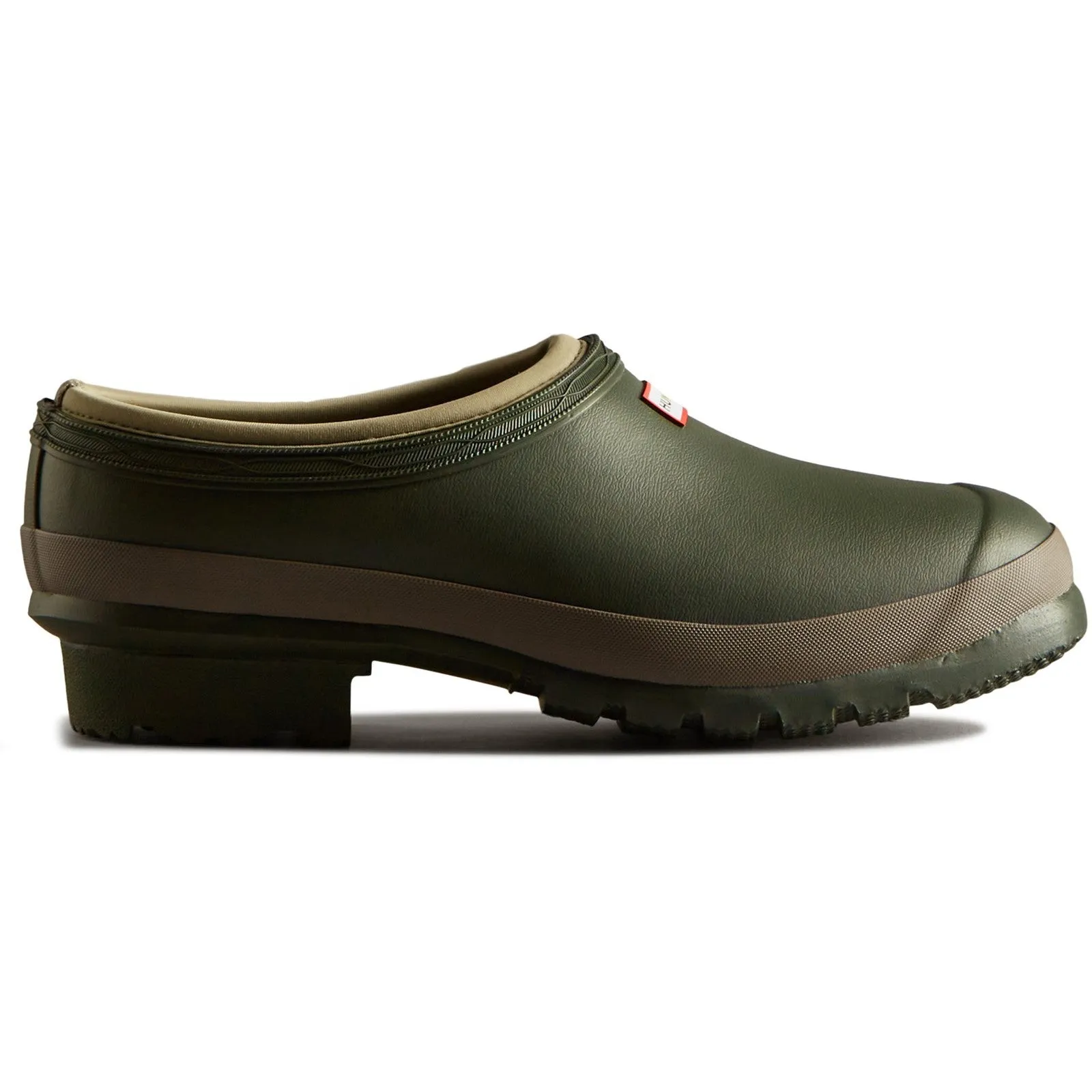 Hunter Gardener Garden Mens Shoes Dark Olive/Clay