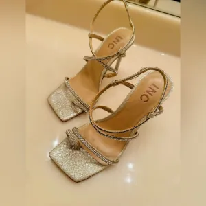 I.N.C.Arti Rhinestone Strappy Heel. Size 6. Excellent condition.