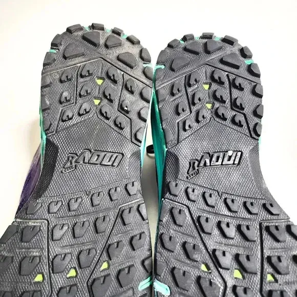 Inov8 TrailRoc 280 Women's Size 7 Hiking Outdoor Trail Shoes Purple Green Black