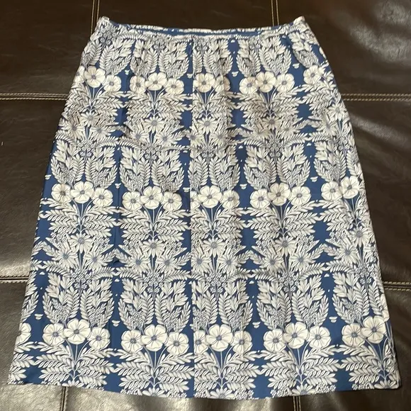J Crew X Abigail Borg Anemone Slate color silk slip skirt