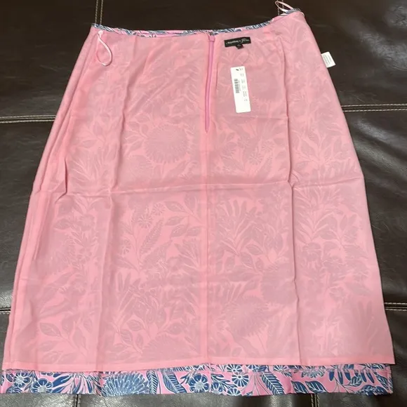 J Crew X Abigail Borg silk slip skirt