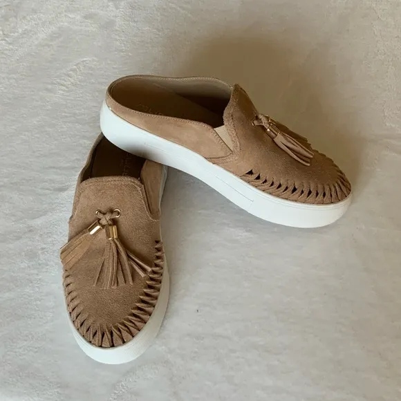 J Slides NYC  ANDIE TASSEL SLIP ON Mules Sneaker