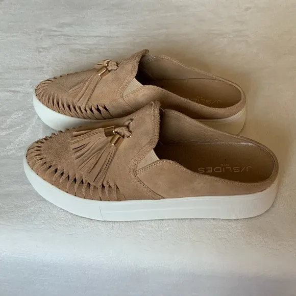 J Slides NYC  ANDIE TASSEL SLIP ON Mules Sneaker
