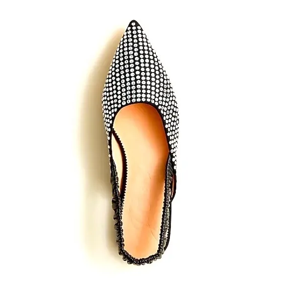 J.Crew Crystal Slingback