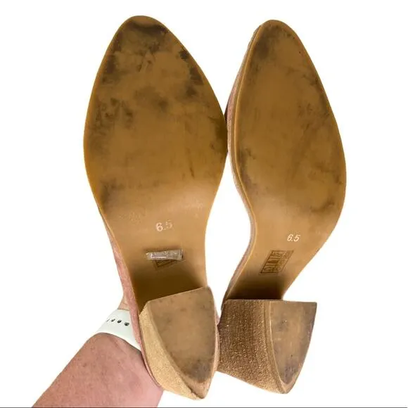 Jeffrey Campbell Favela 2 Slip On Mules Sz 6.5