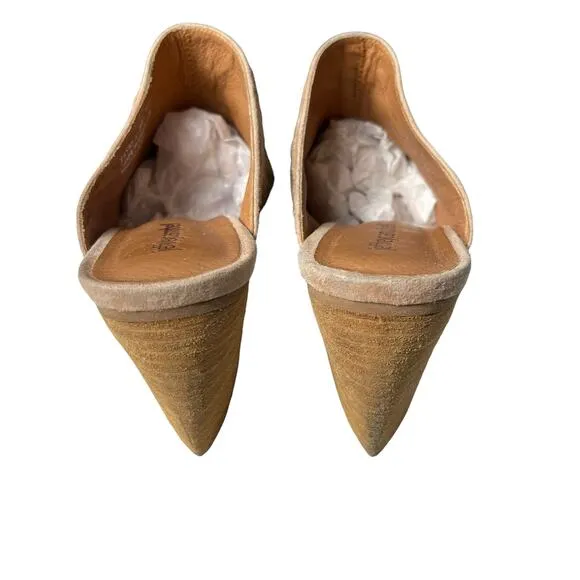 Jeffrey Campbell Favela Woven Mules Rose Size 10