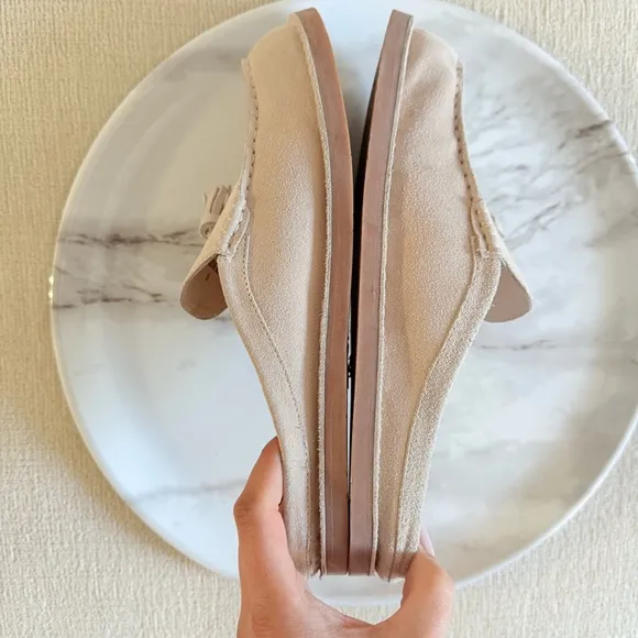 Jeffrey Campbell Laid Back Loafer Suede Mules Size 9