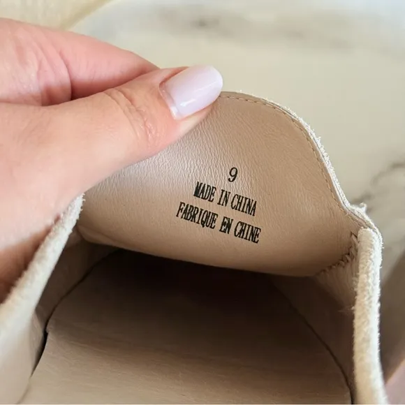 Jeffrey Campbell Laid Back Loafer Suede Mules Size 9