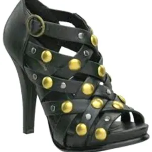 Jeffrey Campbell Stamp Studded Platform Heels Size 7