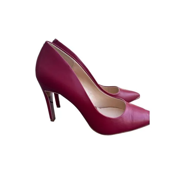 JENN ARDOR Women's 4-Inch Stiletto Heels: Elegant Pointed Toe Pumps, SZ 9.5