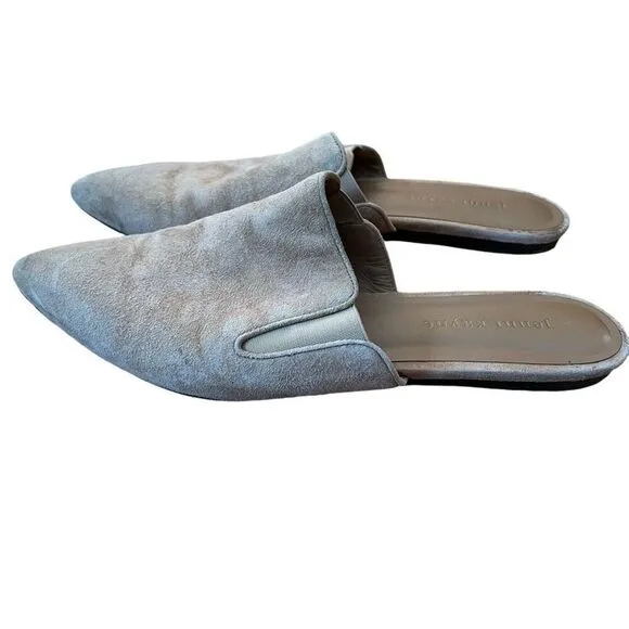 Jenni Kayne Suede Pointed Toe Mules Size 40 US 10