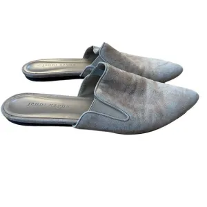 Jenni Kayne Suede Pointed Toe Mules Size 40 US 10