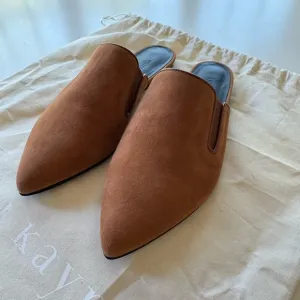 Jenni Kayne Women's Mules in Saddle Color, Size 37