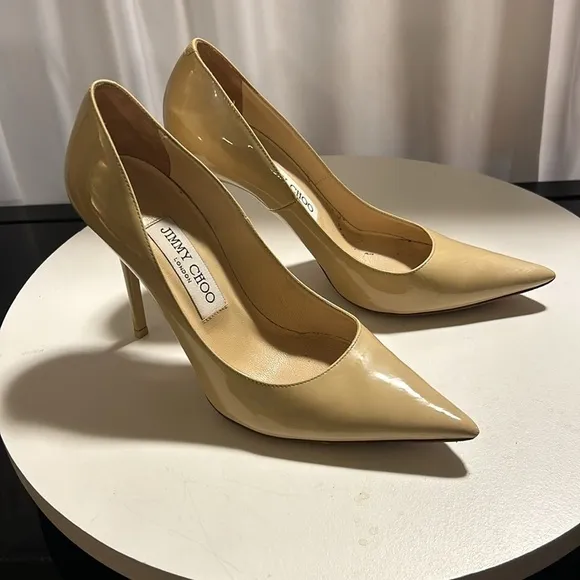 Jimmy Choo Abel Patent Leather Pumps (71% OFF)