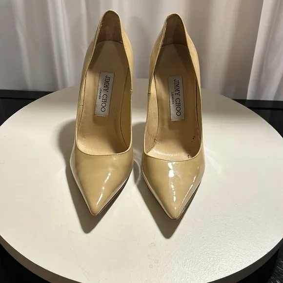 Jimmy Choo Abel Patent Leather Pumps (71% OFF)