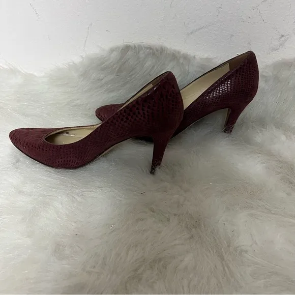 Jimmy Choo Gilbert Suede Pointed Round Toe Heels