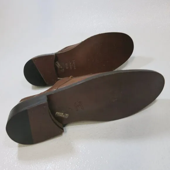 Johnston &amp; Murphy e-Collection Cap Toe Leather Dress Oxfords Mens sz 11.5 M