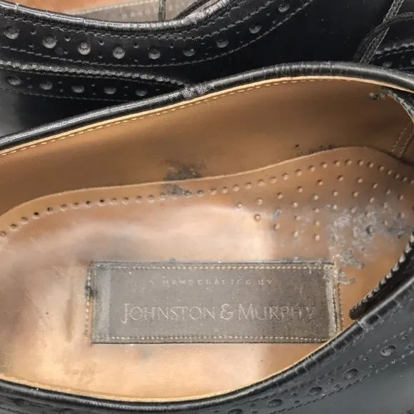 Johnston &amp; Murphy Men's Conrad Cap Toe Oxford Size 10.5