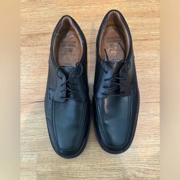 Johnston &amp; Murphy Men's XC4 Waterproof Stanton Moc Toe Lace-Up Oxfords