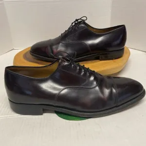 Johnston &amp; Murphy Ox Blood Leather Oxfords Dress Shoes