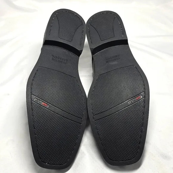 Johnston &amp; Murphy Stricklin Black Leather Dress Oxfords Mens Size 10.5