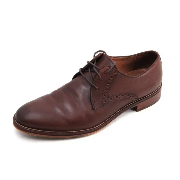 Johnston And Murphy Conard Plain Toe Oxfords Mens Sz 10.5 Shoes