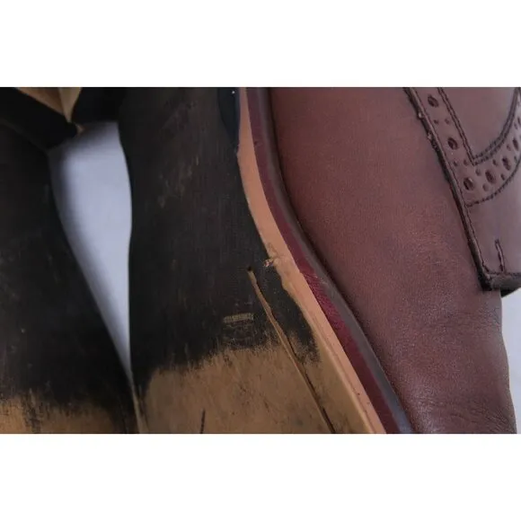 Johnston And Murphy Conard Plain Toe Oxfords Mens Sz 10.5 Shoes