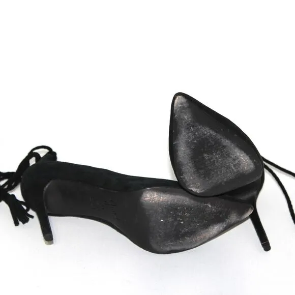 Joie Angelynn Ankle Tie Pointed Toe Pumps Stiletto Heels Size 39