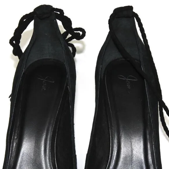 Joie Angelynn Ankle Tie Pointed Toe Pumps Stiletto Heels Size 39