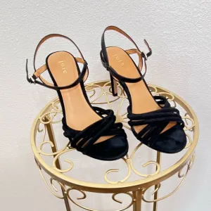 Joie NWT Amerton Strappy Black Heels Size 8