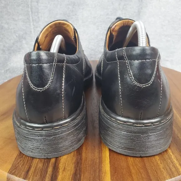 Josef Seibel Oxfords Men's 12 46 Black Leather Sander Lace Up Dress Shoes