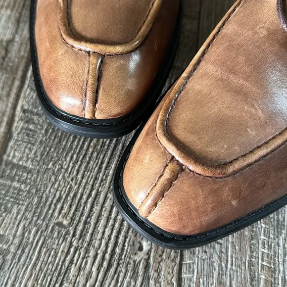 🌟Joseph Abboud 🌟Shoes Merrick 🌟Dress Cognac Oxford Lace Up Brown Mens Size, 10D