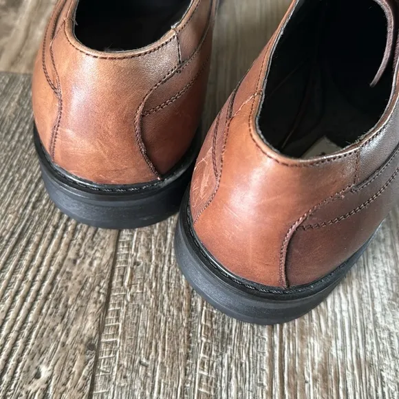 🌟Joseph Abboud 🌟Shoes Merrick 🌟Dress Cognac Oxford Lace Up Brown Mens Size, 10D