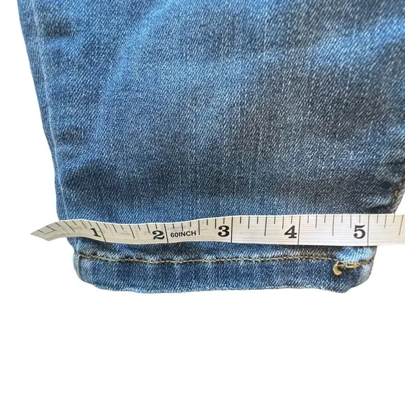 Judy Blue Mid Rise Destroyed Relaxed Fit JB8271 Dark size 7/28